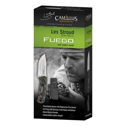 236 Camillus Нож с фиксированным клинкомLes Stroud Fuego фото 4
