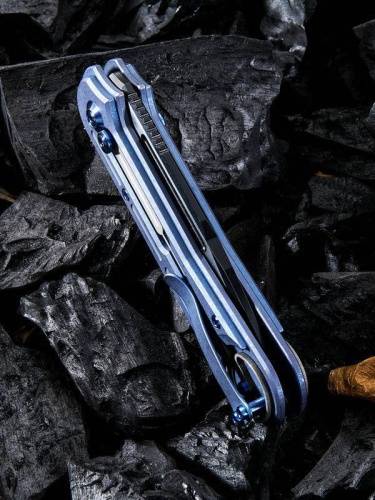 5891 WE Knife Double Helix blue фото 7