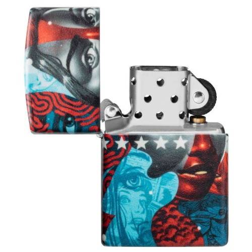 321 ZIPPO Зажигалка Zippo Tristan Eaton с покрытием White Matte фото 3