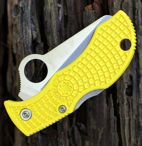 122 Spyderco ManBug Salt Lightweight MYLS фото 7