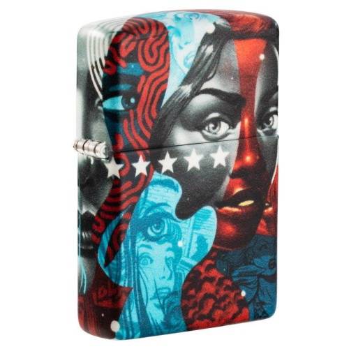 321 ZIPPO Зажигалка Zippo Tristan Eaton с покрытием White Matte фото 7