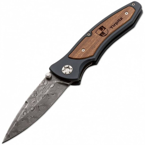 Складной нож Boker Tirpitz-Damascus 110190DAM Складной нож Boker Tirpitz-Damascus 110190DAM