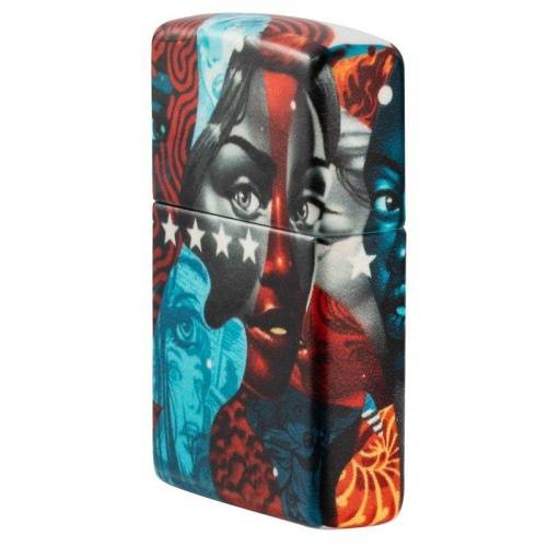 321 ZIPPO Зажигалка Zippo Tristan Eaton с покрытием White Matte фото 5