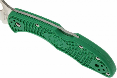 Складной нож Spyderco Delica 4 Flat Ground - 11FPGR фото 12 Складной нож Spyderco Delica 4 Flat Ground - 11FPGR фото 12