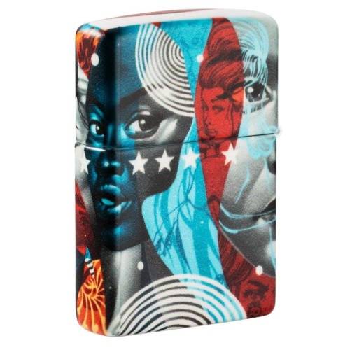 321 ZIPPO Зажигалка Zippo Tristan Eaton с покрытием White Matte фото 8