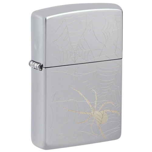 Зажигалка ZIPPO Spider Design с покрытием High Polish Chrome Зажигалка ZIPPO Spider Design с покрытием High Polish Chrome