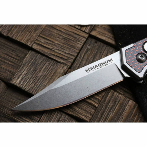 Складной нож Boker Magnum Rubico Auto - 01SC054 фото 5