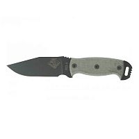Нож с фиксированным клинком Ontario RD-4 Black Micarta