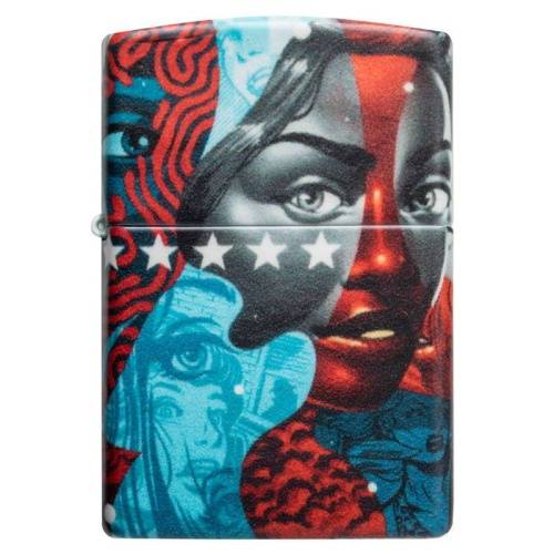 321 ZIPPO Зажигалка Zippo Tristan Eaton с покрытием White Matte фото 9