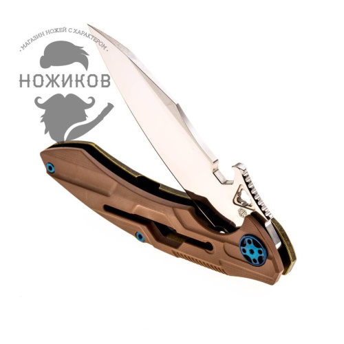 Складной нож Rikeknife M3 brown фото 7